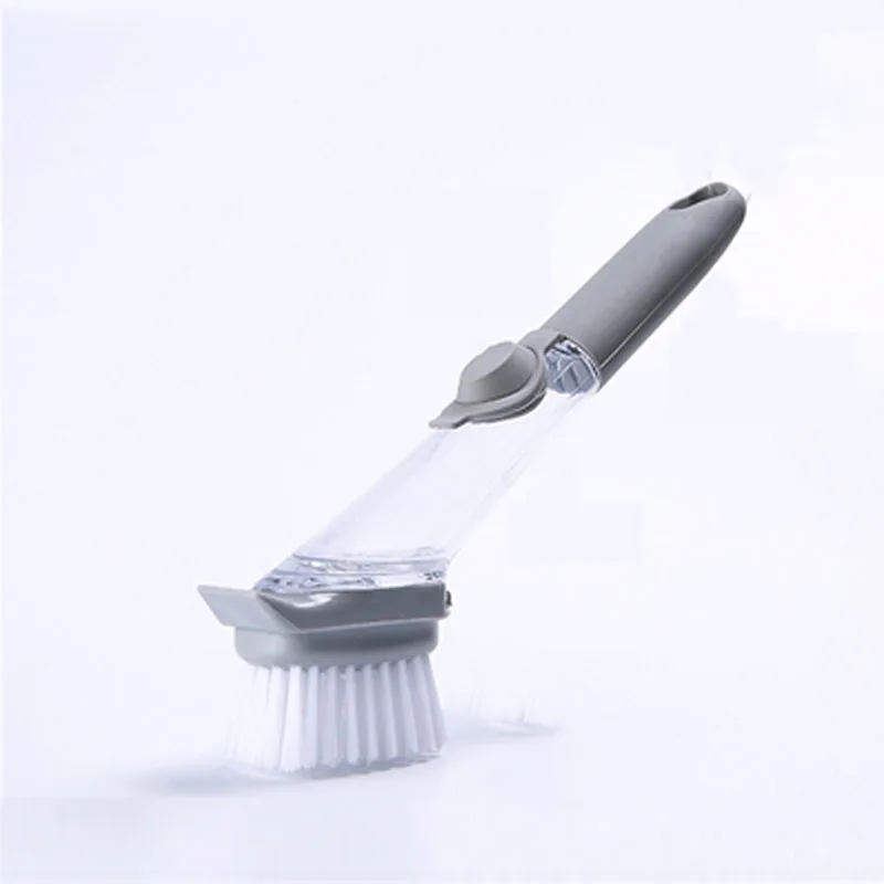 5in1 ложки с длинной ручкой щетка для чистки съемная скруббер губка посуды