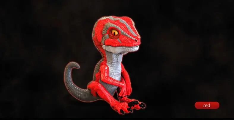 Креативная Velociraptor фигурка, Электрический динозавр, домашние животные, игрушка для кончика пальца динозавра, Умная игрушка, электронный питомец, модель динозавра