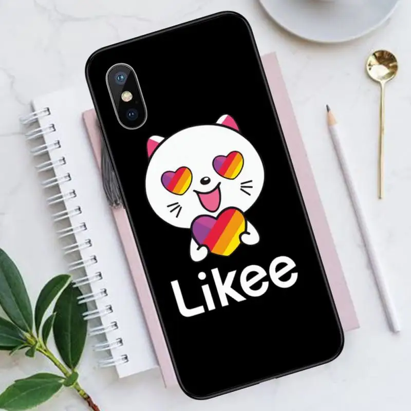 

Likee cat bear love heart Phone Case for iPhone 11 12 mini pro XS MAX 8 7 6 6S Plus X 5S SE 2020 XR