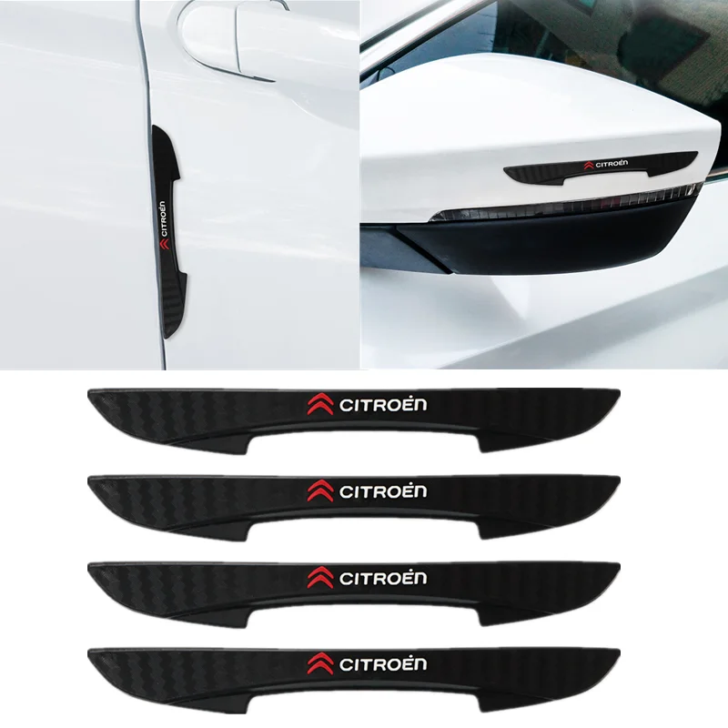 4 шт. автомобильные зеркальные защитные наклейки для Citroen C4 C1 C5 C3 C6 C8 | Автомобили и