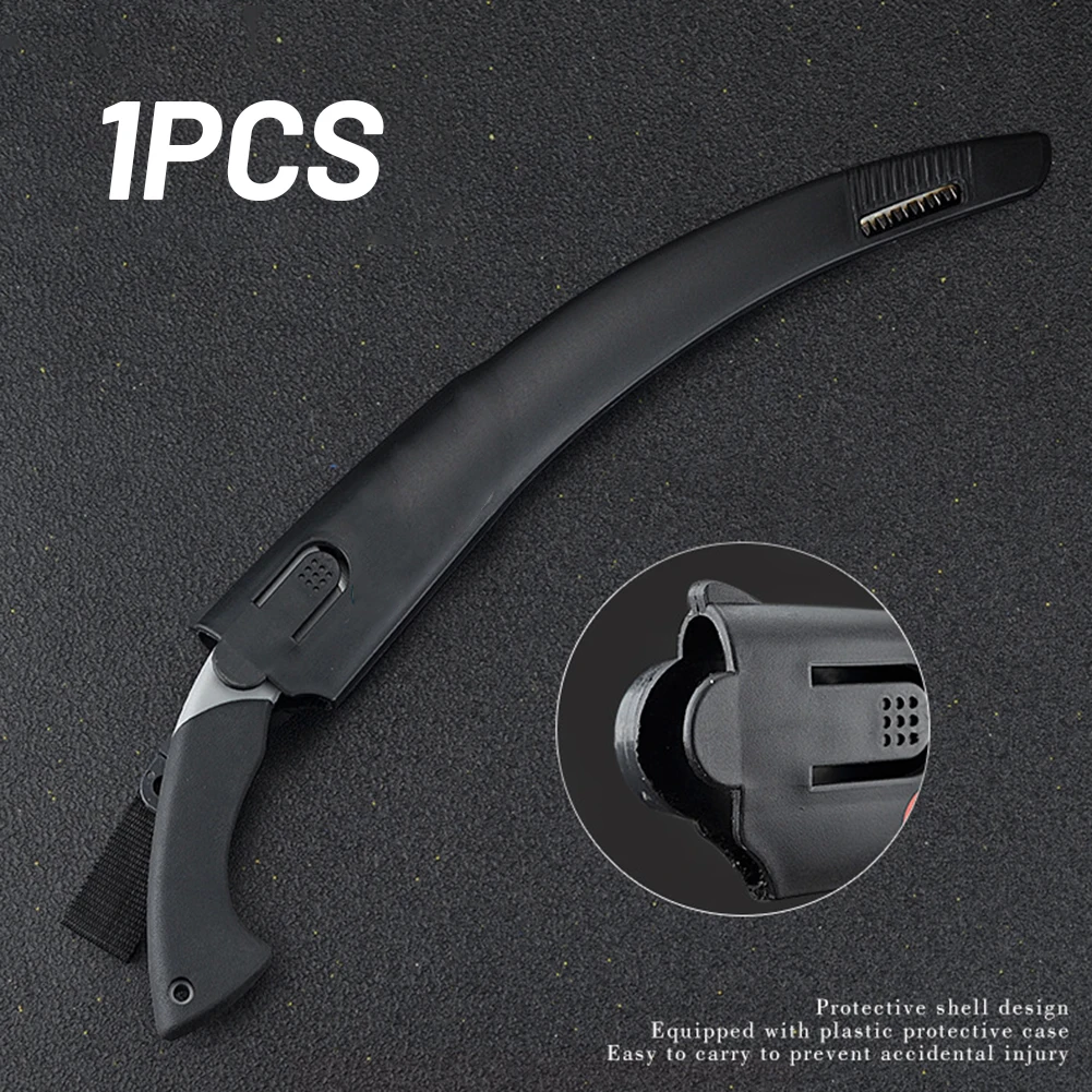 Изогнутая пила из марганцевой стали ручная деревообрабатывающее фруктовое