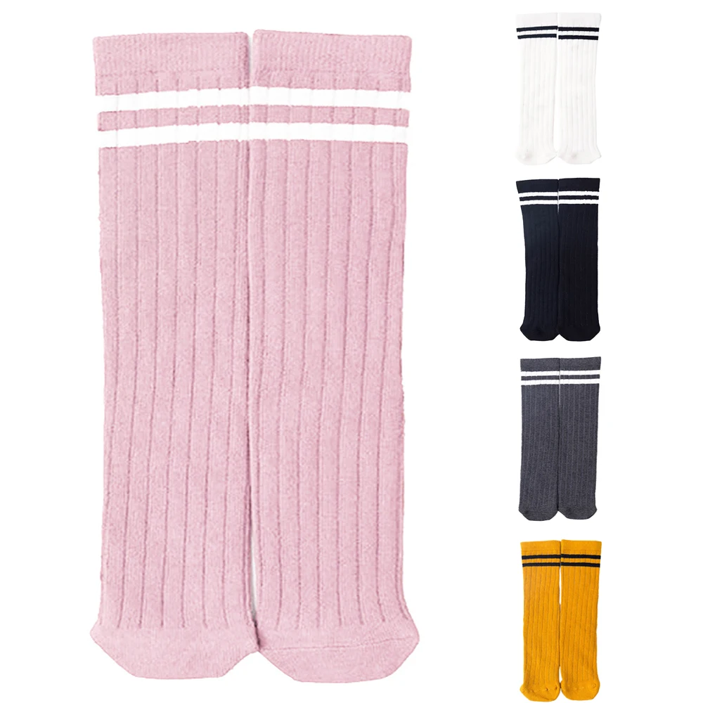 Детские хлопковые носки вечерние платья чулки для девочек в школу полоску