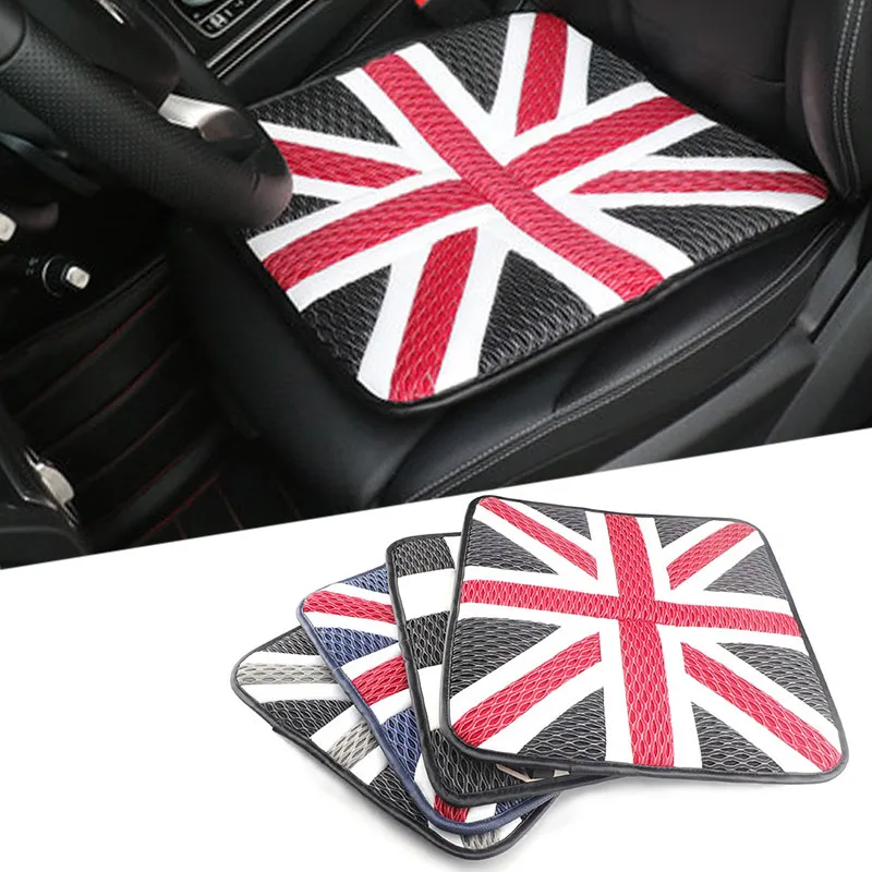 Чехлы на сиденья автомобиля из ледяной шелковой кожи для Mini Cooper JCW One + S Countryman Paceman