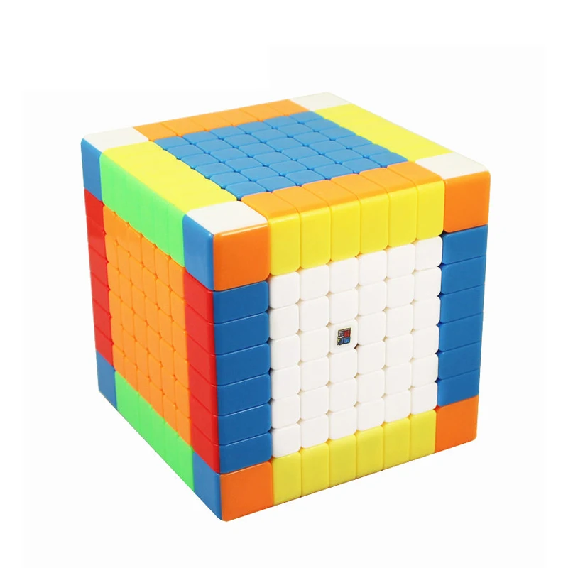 Moyu meilong 8x8x8 cubing Class mf8 8Layers Magic Speed Cube Puzzle Black Stickerless Mofangjiaoshi 8x8 | Игрушки и хобби