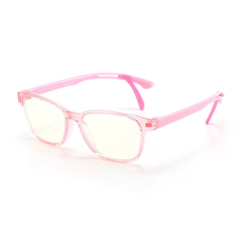 

Children's Anti Blue Ray Light Blocking Glasses UV400 Optics Glasses Frame For Computer Radiation Hanging Anti-lost Protection