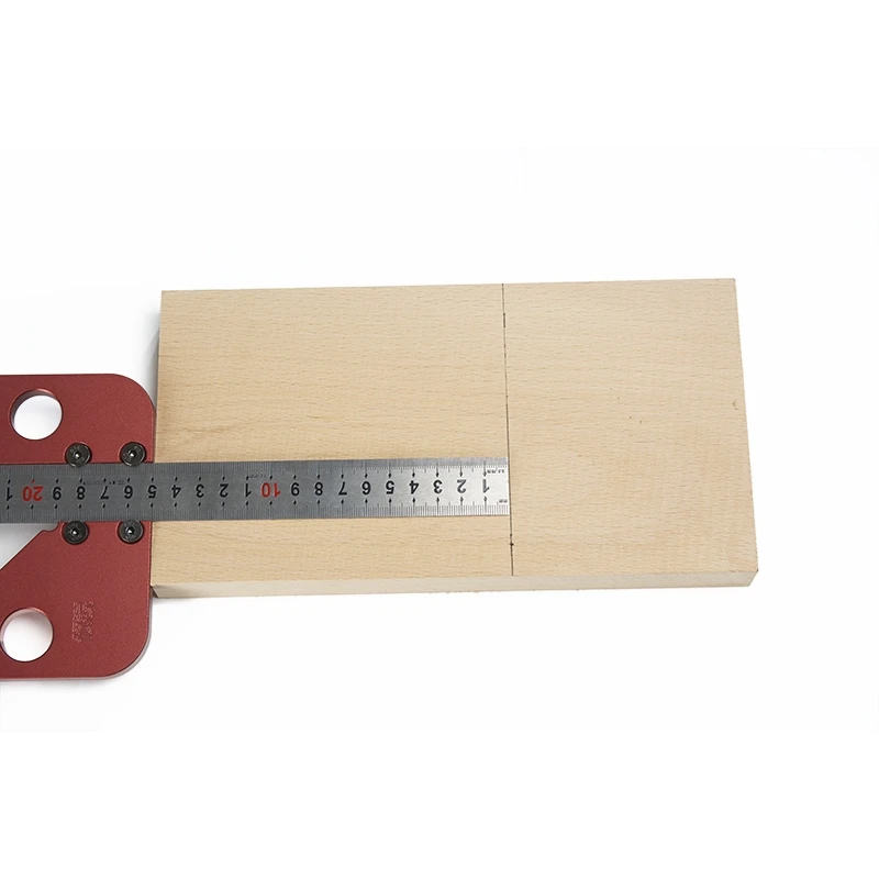 

Woodworking 45/90 degree Angle scriber ruler Aluminum Center line Mark Line Gauge Carpenter Measuring tool Woodworking tools