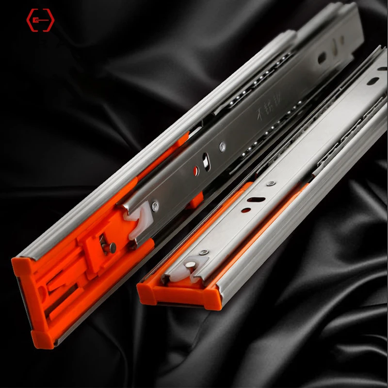 LBA мебельная фурнитура для ящиков слайды из нержавеющей стали 10 &quot 20&quot мягкая