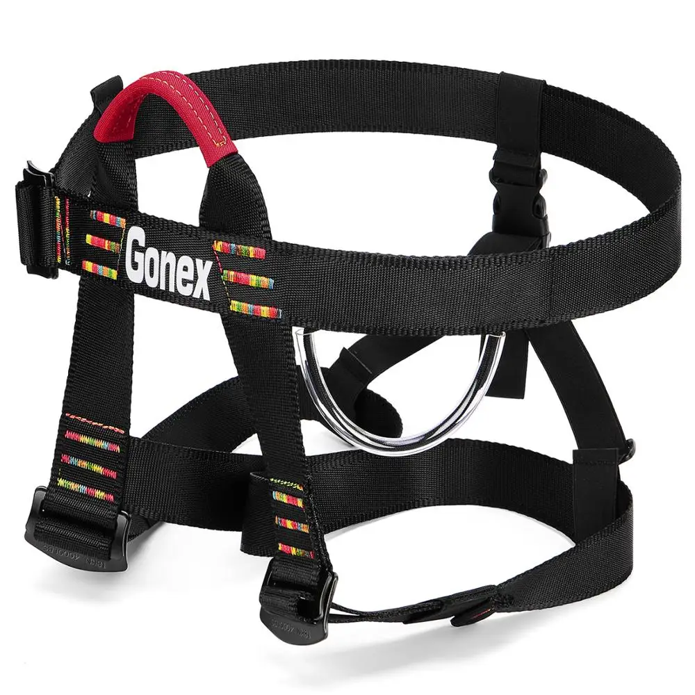 Ремни Gonex для скалолазания регулируемые безопасные ремни безопасности