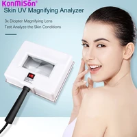 portable woods lamp for skin uv magnifying lamp for beauty facial skin analyzer testing wood lamp light facial analysis device