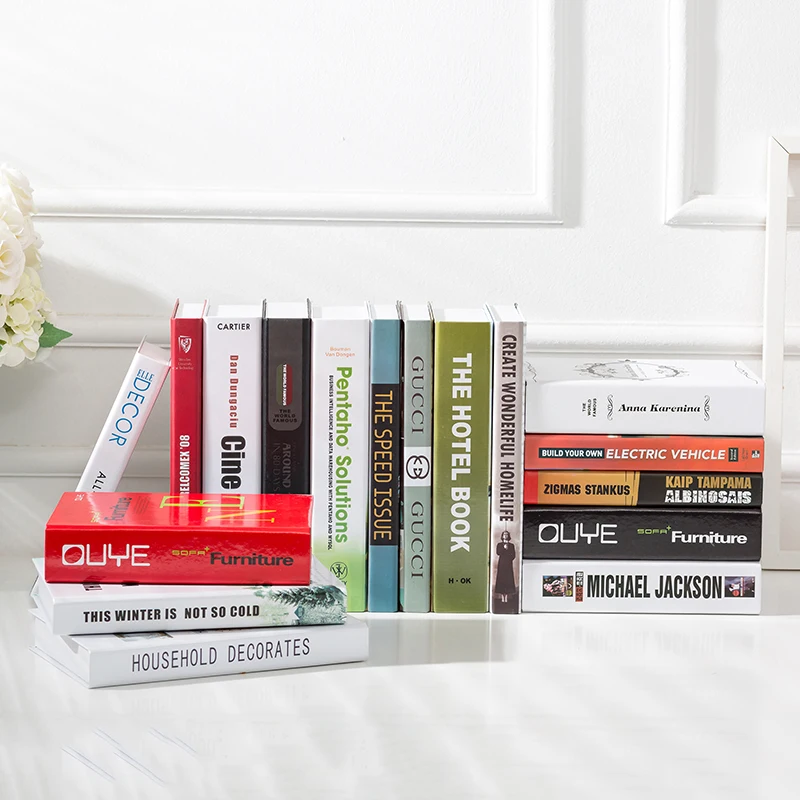 Поддельные Украшения для хранения книг украшения Северной Европы модель