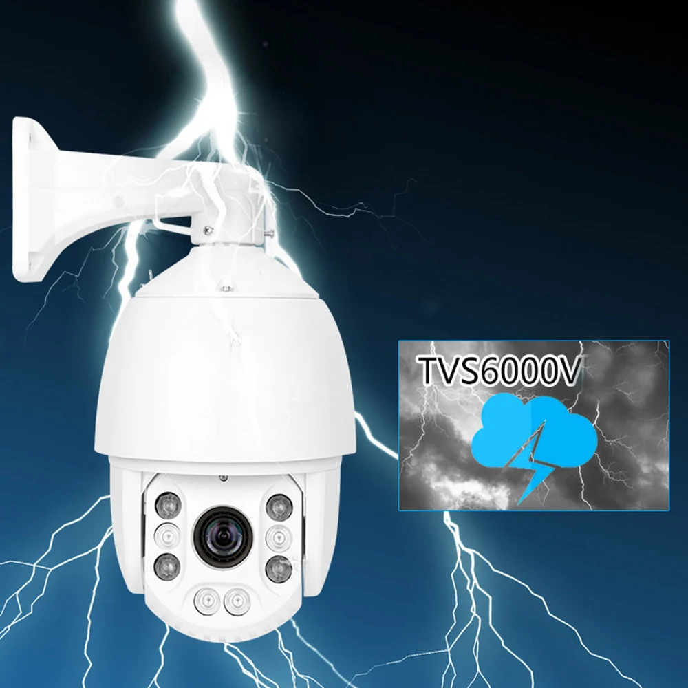 Камера Наружного видеонаблюдения YUNSYE 1080P 5 Мп 8 PTZ Onvif2.4 30-кратный зум