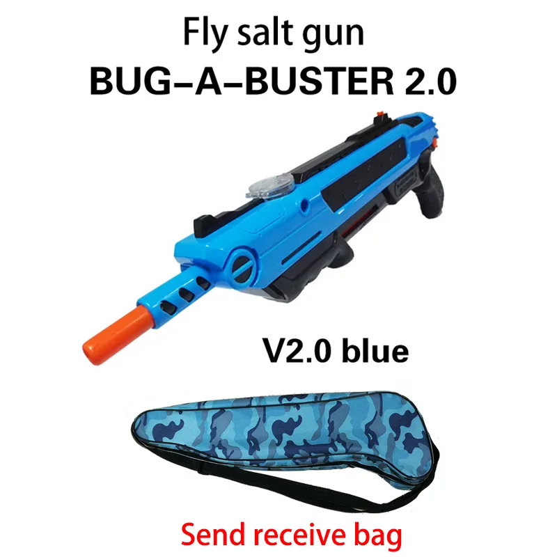 

12type Hot Summer Gift Bug A Salt Fly Gun Salt Pepper Bullets Blaster Pistola Airsoft Gun Kill Mosquito FlyToy Outdoor Salt Gun