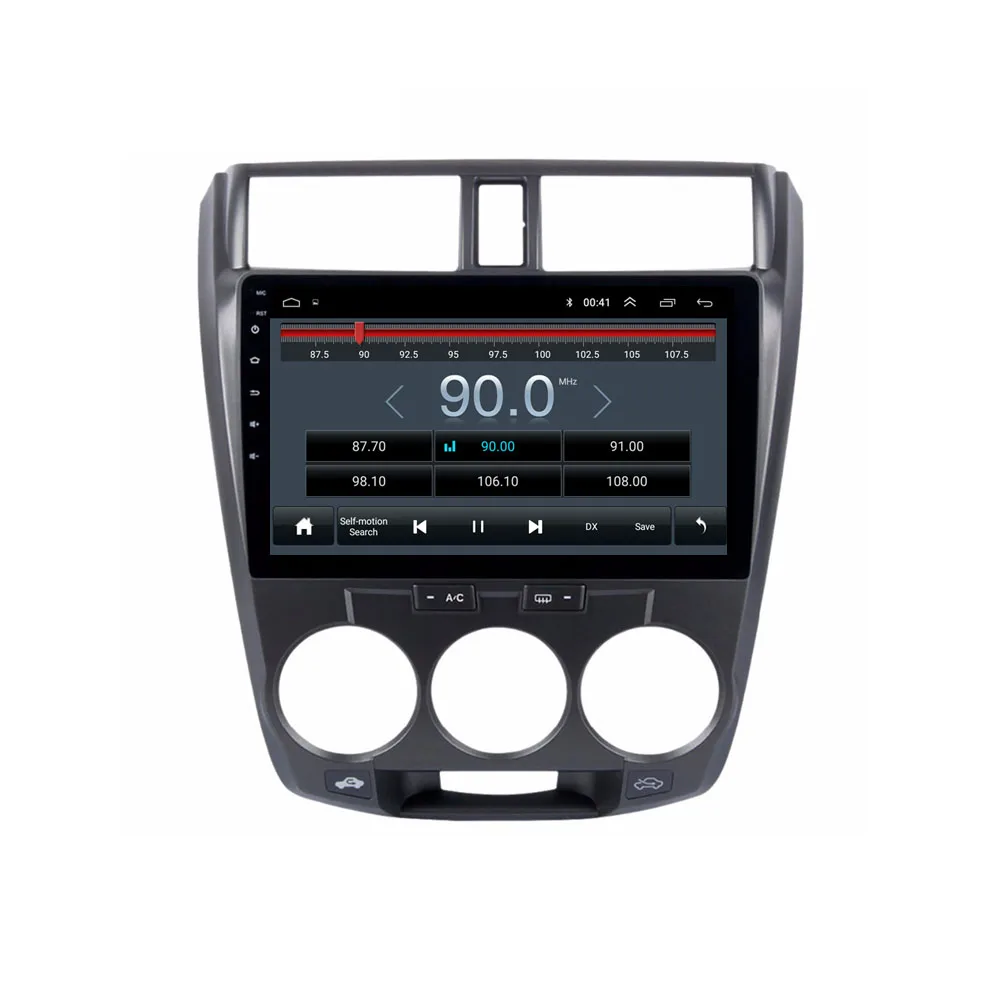 Четырехъядерный Android 8,1 для HONDA CITY 2006 2007 2008 2009 2010 2011 2012 мультимедийный стерео автомобильный dvd-плеер навигация gps радио