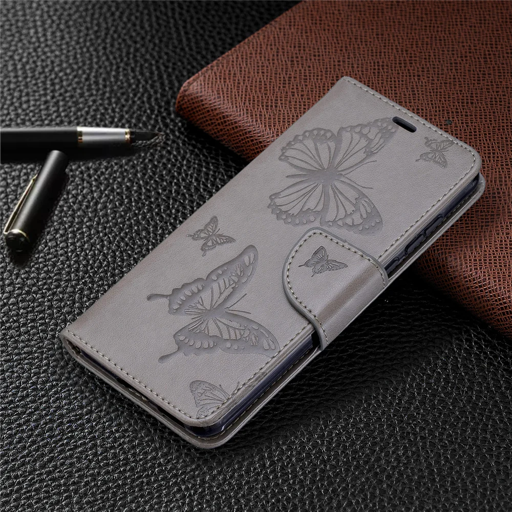 

Phone Case sFor Huawei P40 Pro Case Cute Embossing Butterfly Flip Leather Magnetic Wallet Cover For Huawei P40 Phone Case Bags