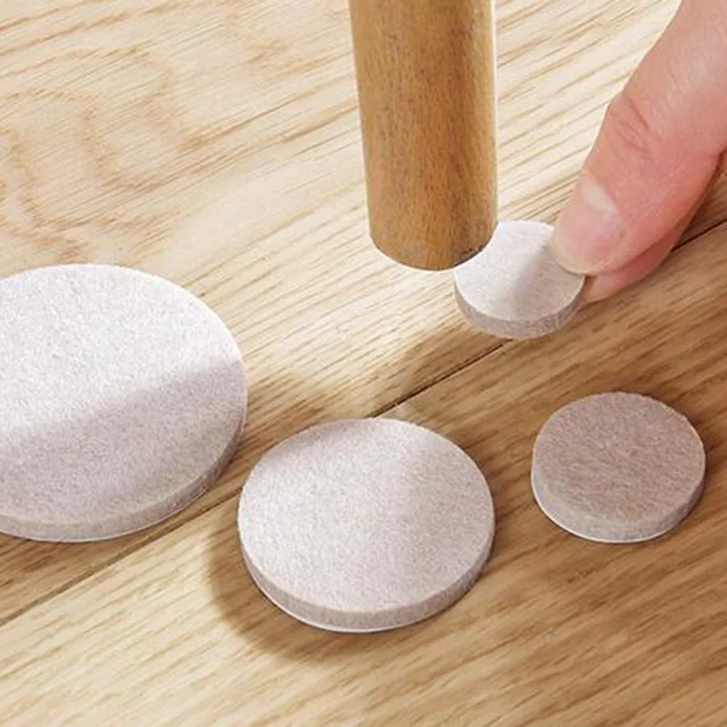 HTHL 100Pcs самоклеящаяся мебель коврик для ног войлочные колодки Противоскользящий