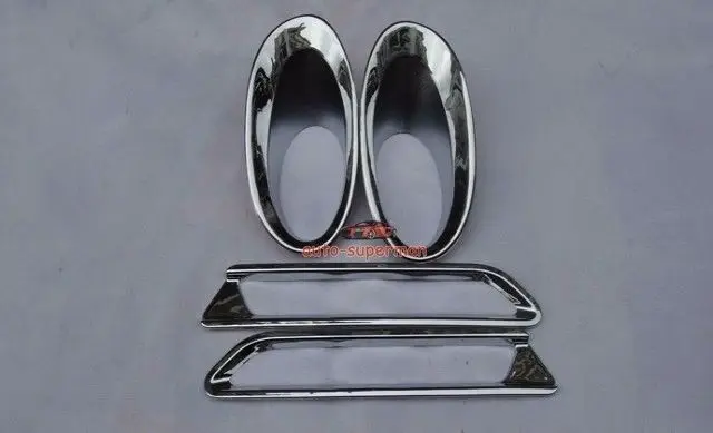 Хром F + лампа заднего противотуманного фонаря крышка планки для honda CRV 2010 2011 за