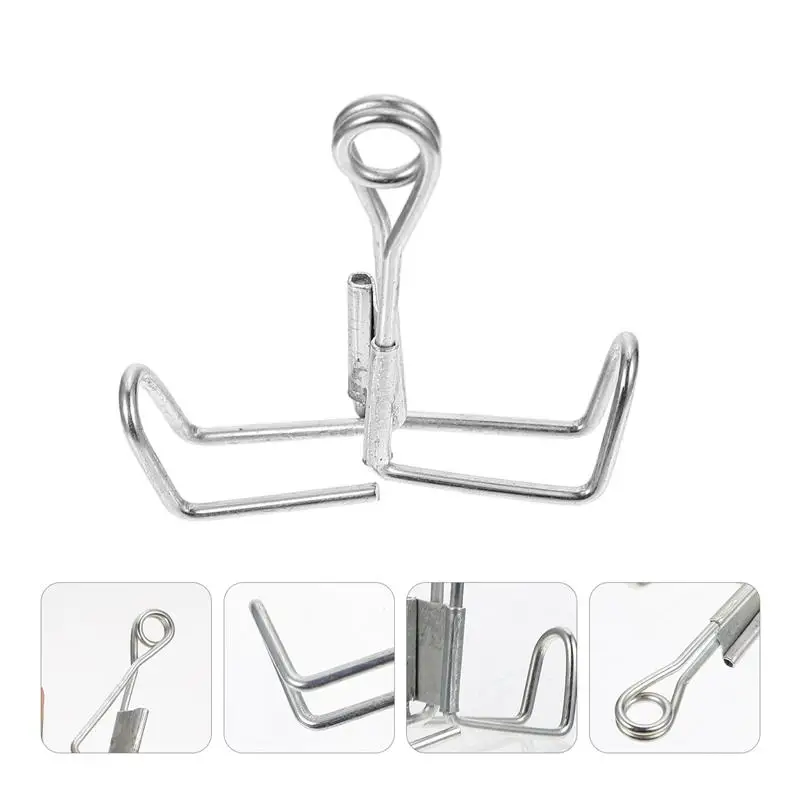

10 Pcs Water Tube Clip Shut Off Hose Clamp Carbon Steel Spring Tube Clamps