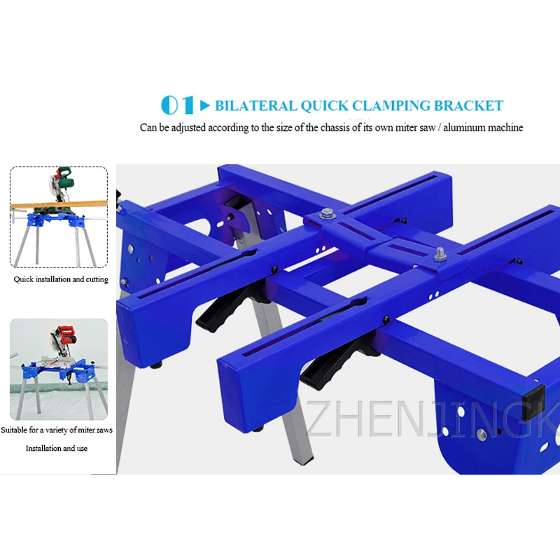 

Miter Saw Dedicated Bracket Working Desk Suitable For Multiple Models Collapsible Easy To Carry Dedicated Bracket Working Desk