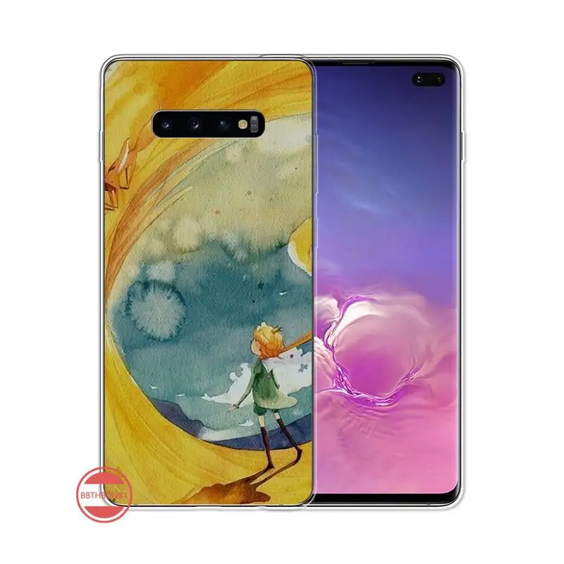 

Cartoon The Little PrinceLovely The earth space Phone Case For Samsung Galaxy S5 S6 S7 S8 S9 S10 S10e S20 edge plus lite