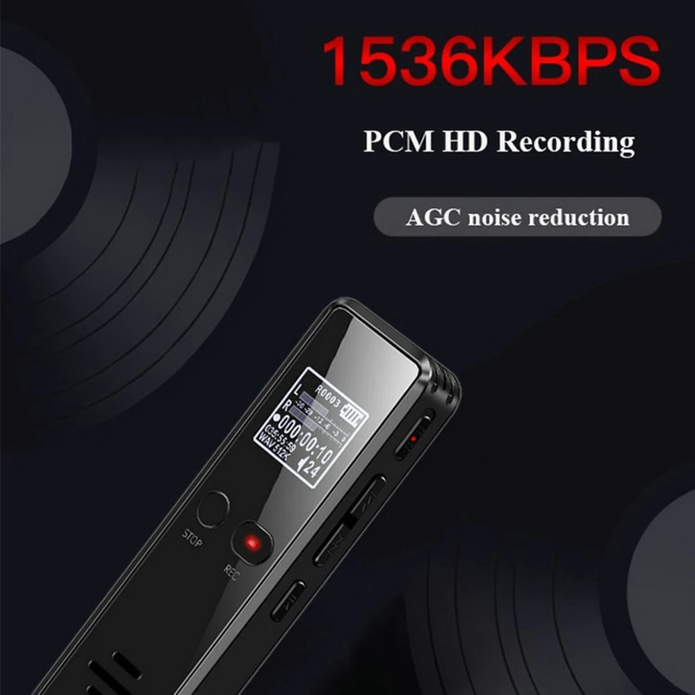 VR530 микро Цифровой диктофон с голосовой активировкой дальние расстояния аудио