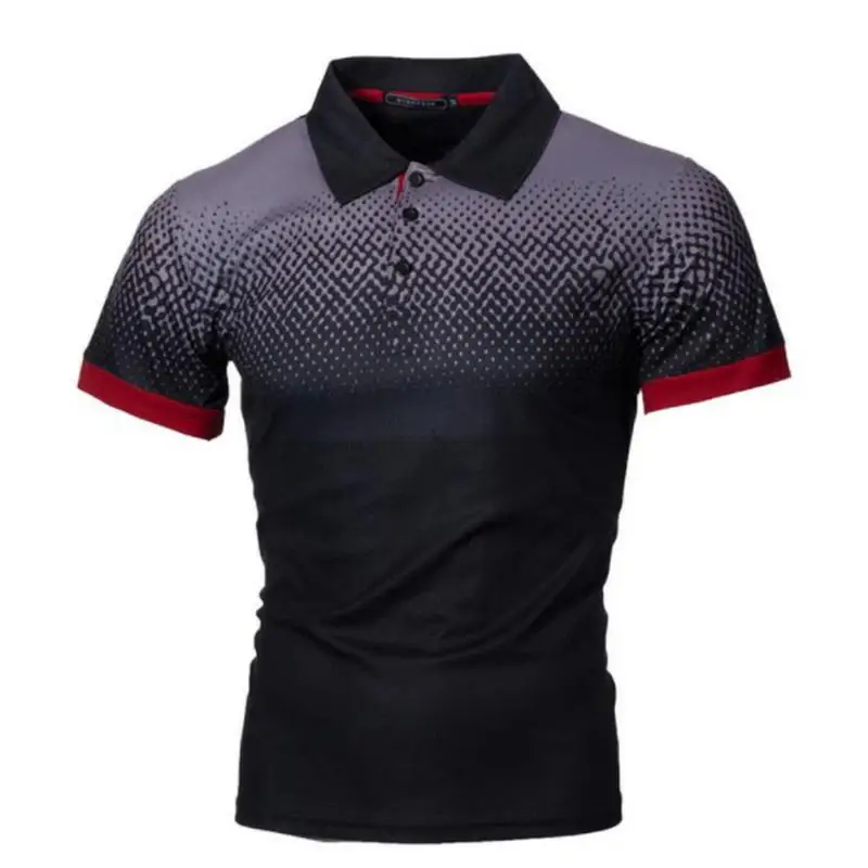 2021 Men Polo Shirt New Short Sleeve Tee Shirt Breathable Camisa Masculina Hombre Jerseys Golftennis Men Blouse Plus Size S-5XL