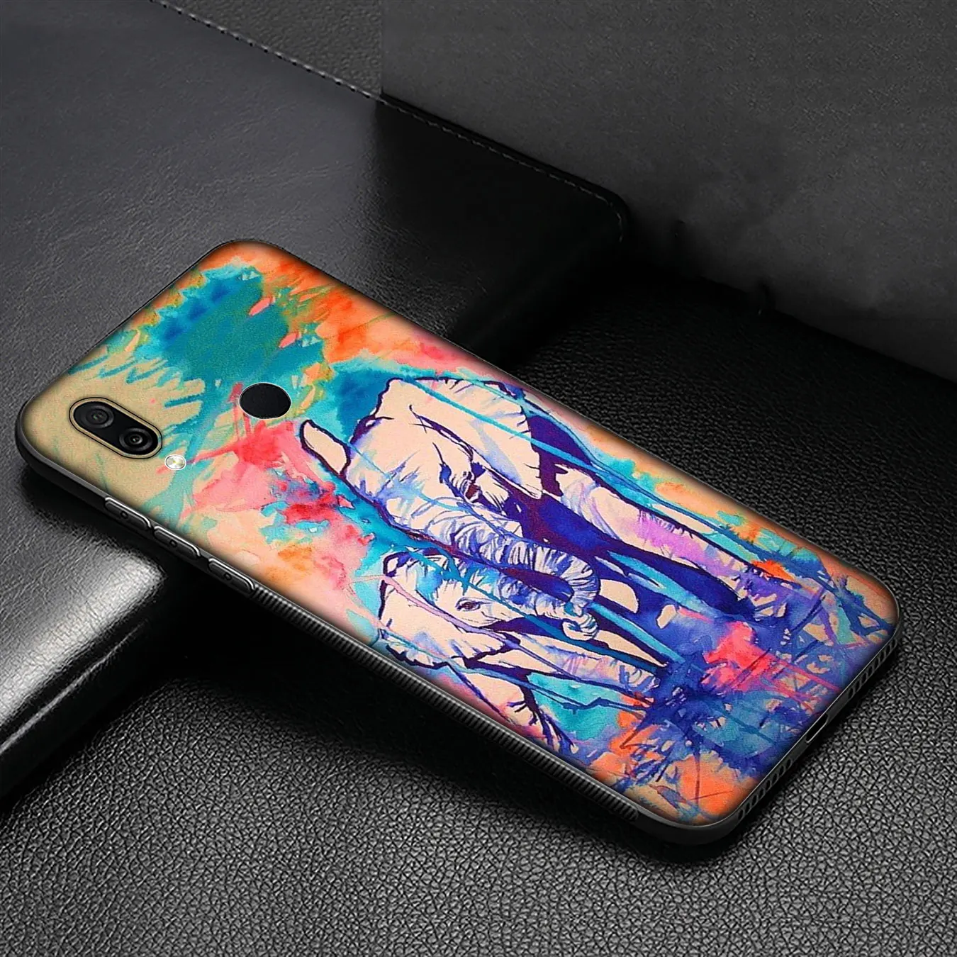 IYICAO Lovely Elephant Soft Silicone Case for Huawei Y9 Y7 Y6 Prime 2019 Honor view 20 8C 8X 8 9 9X 10 Lite 7C 7X 7A Pro Cover | Мобильные