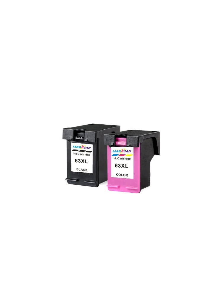 Картридж с чернилами 63XL совместимый hp 63 для принтеров hp63 Officejet 3833 5255 5258 4650 3830 DeskJet