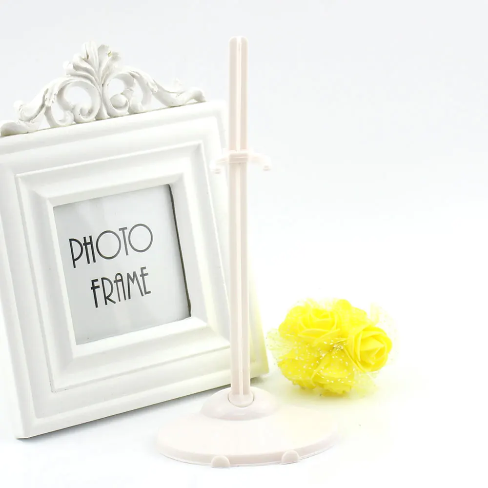 

5Pcs/Set 21cm Doll Standing Action Figure Display Holder For Dolls/ Accessories Bracket High toys kids gifts Girl Doll