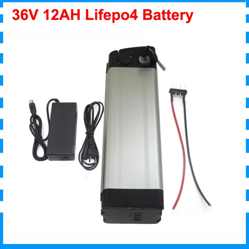 35 2 V 11S LiFePO4 фара для электровелосипеда в Батарея е байка 36В 12AH серебряные рыбы