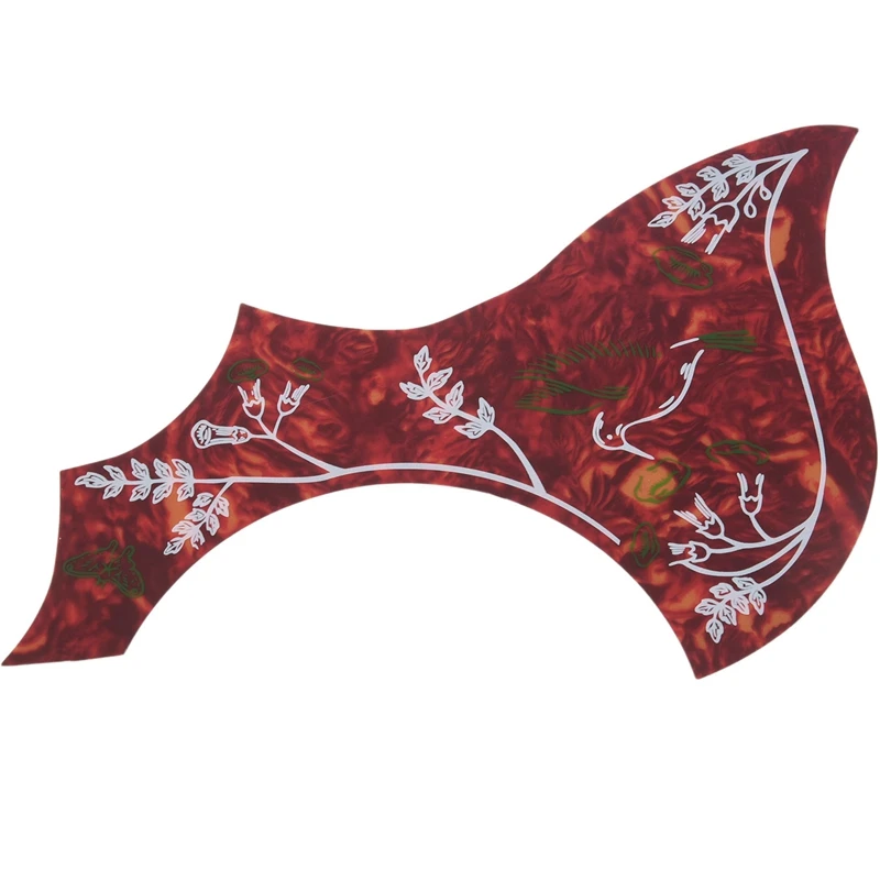 Защитный чехол для гитары с изображением цветов птиц правой народной 41