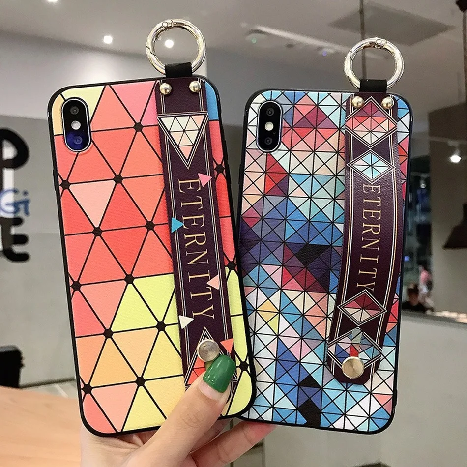 Чехол держатель на запястье для huawei mate 30 20 10 Pro/lite силиконовый чехол P30 P20 Lite/Pro Nova 3 3i