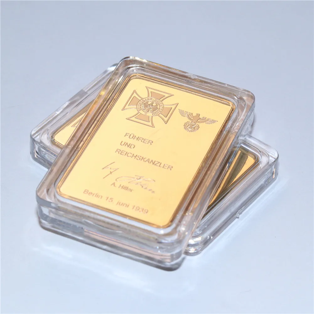 

1 OZ German Eagle World War II German Deutsche Reichsbank Gold Bar Coin