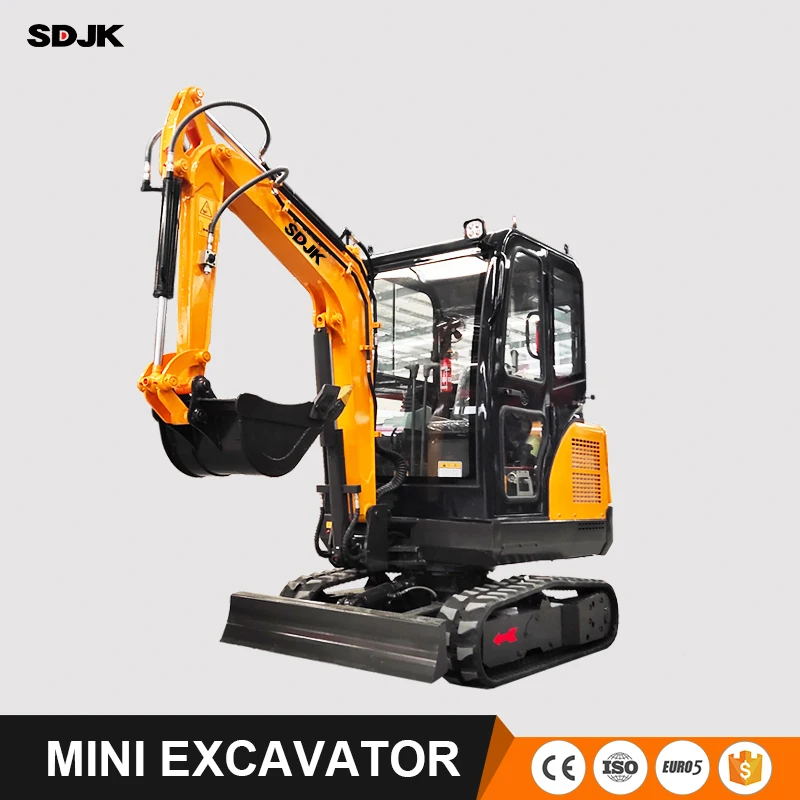 

JKW-20 Mini Excavator 1 Ton Agricultural Hydraulic Excavator Small Digger Good Quality 2 Ton Mini Excavator Mini Bagger for Sale