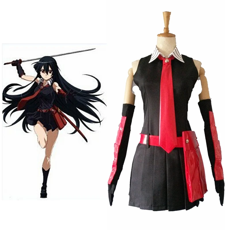 

Аниме Akame ga KILL! Костюм для косплея Akame, Униформа, Индивидуальный размер