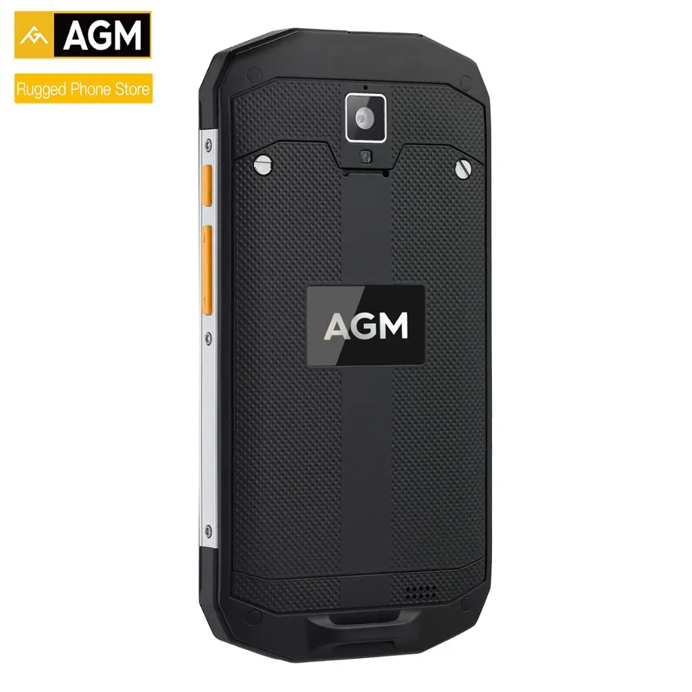 AGM A8 5 &quot4G + 64G FDD-LTE Android 7 1 мобильный телефон 2SIM IP68 прочный 4 ядра 13.0MP 4050 мАч Новый NFC