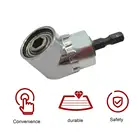 Прямоугольный удлинитель для дрели 105 градусов, быстросменный драйвер, сверлильная отвертка с магнитной шестигранной головкой 14, инструмент для закрывания углов