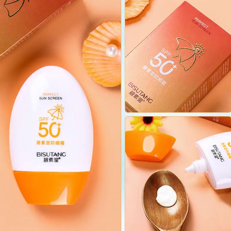 

Whitening Sunscreen SPF 50+ Moisturizing Isolation Anti-UV Facial Body Care Prevents Skin Damage Protective Cream