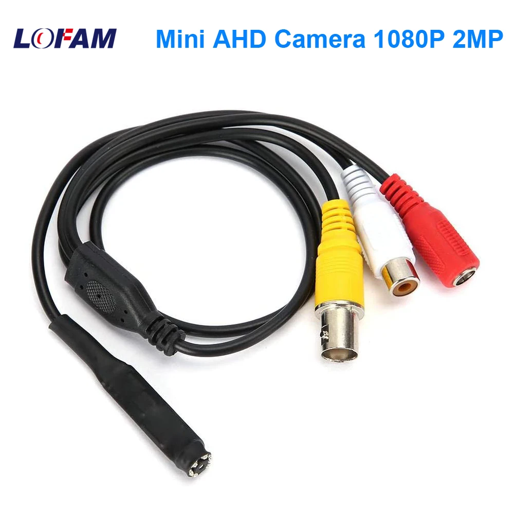 Мини-камера видеонаблюдения LOFAM AHD 1080P 960P 2 МП | Безопасность и защита