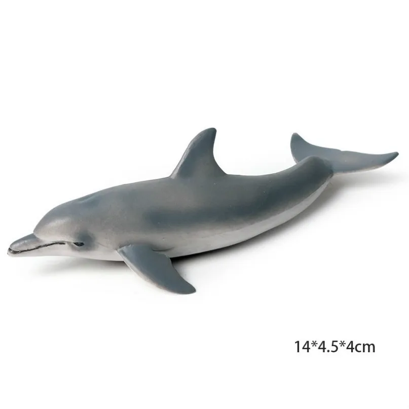 Dolphin Модель осьминога, Акула, парусник, модель осьминога, фигурка морской жизни, образовательная фигура, океан, с животными из ПВХ, игрушка для детей, Детский декор, подарок - Цвет: Dolphin