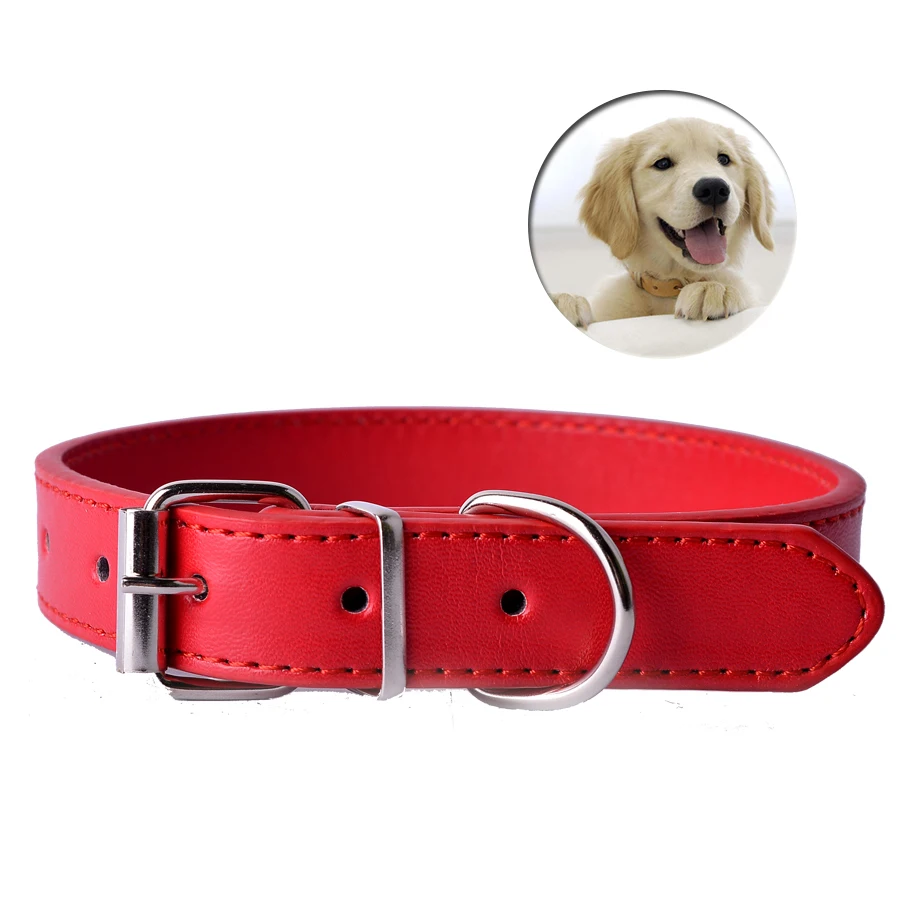 Ошейник из искусственной кожи для домашних животных маленький ошейник кошек и