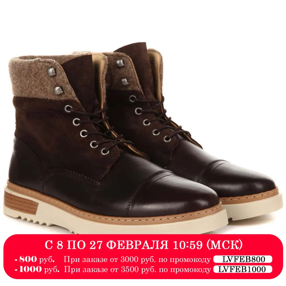 Мужские высокие ботинки Gant (JEAN 17643895)|Ботинки| |
