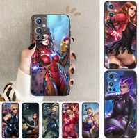 avengers two dimensional girl for oneplus nord n100 n10 5g 9 8 pro 7 7pro case phone cover for oneplus 7 pro 17t 6t 5t 3t case