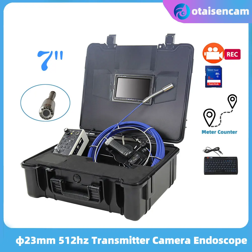 

Камера-Эндоскоп WOPSON 23 мм, 512 Гц, 512 Гц, 7 дюймов