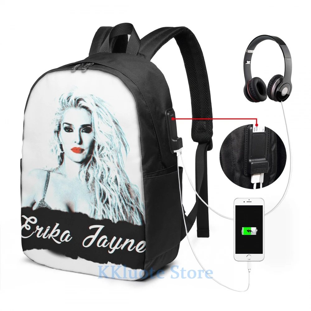 Рюкзак Erika Jayne с забавным графическим принтом нейлоновая сумка для выступлений USB