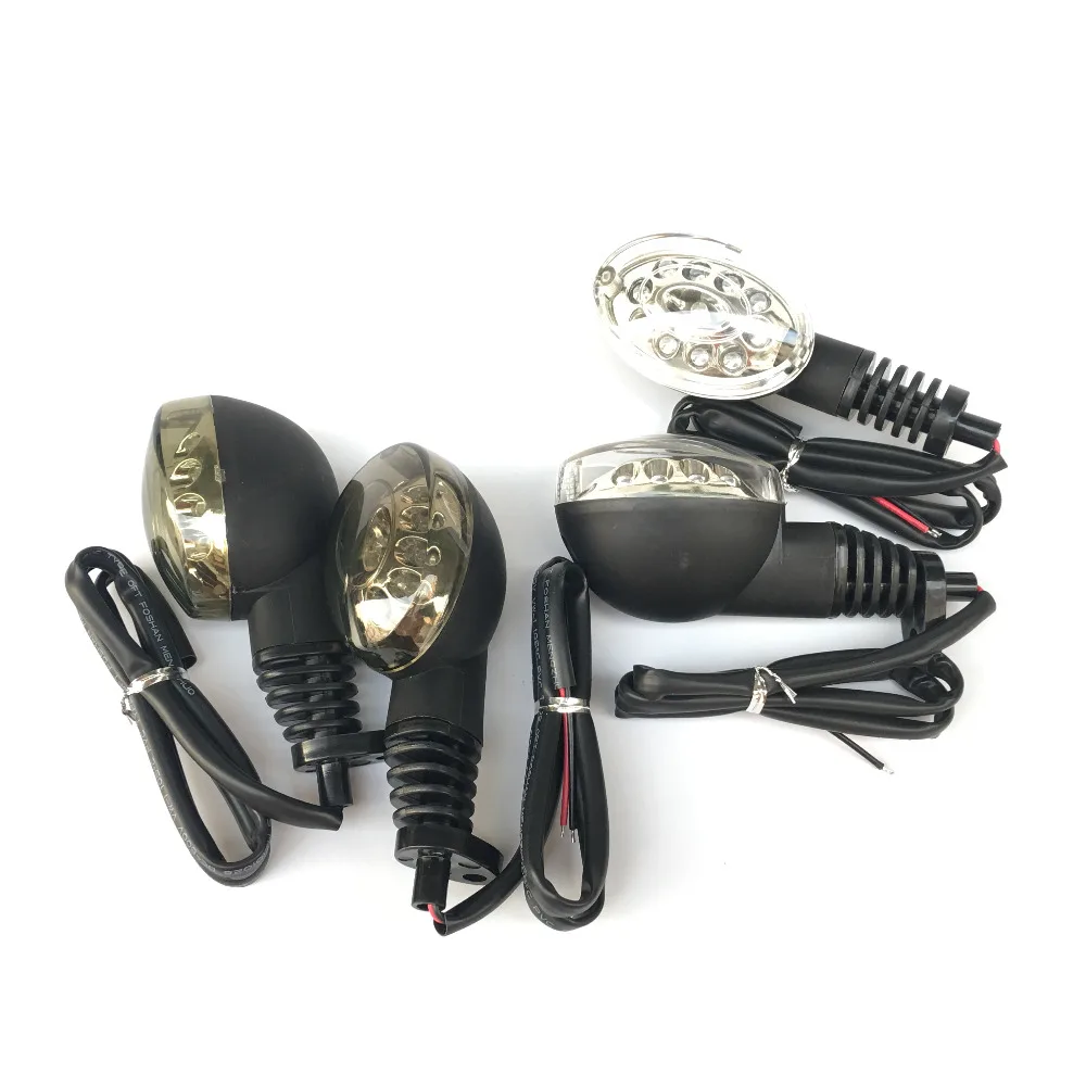 Мотоцикл светодиодный Amber спереди или сзади световой индикатор поворота