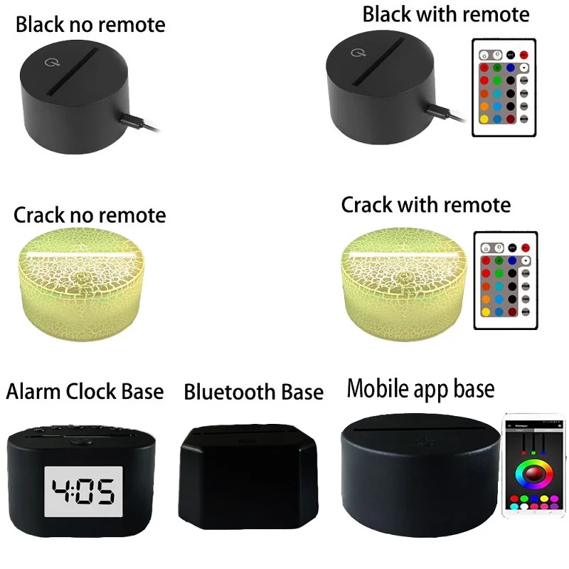 

Sports Watch Bluetooth Control 3D Light Lamp Lamp with Motion Sensor Star Projector Multi-color Christmas 3D Night Light Lamp