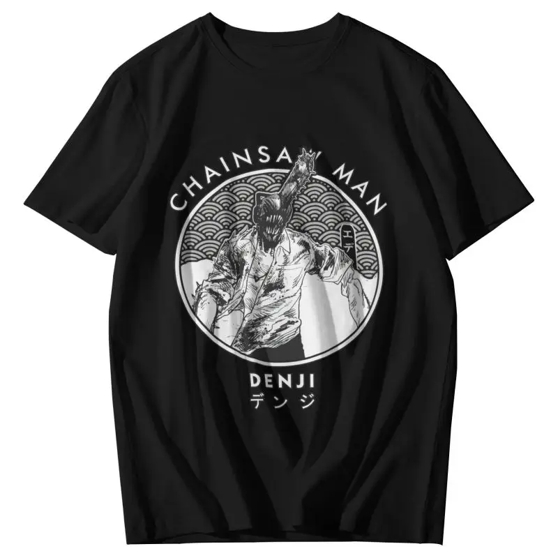 

Футболка мужская с принтом бензопилы, 100% хлопок, с коротким рукавом