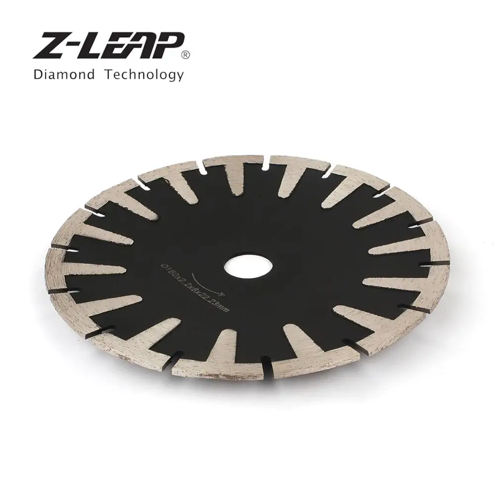 Диск алмазный вогнутый для циркулярной пилы, 7 дюймов, Z-LEAP дюйма