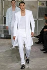 Модные Белые Длинные Костюмы для свадебного костюма Homme Terno Masculino облегающие деловые блейзеры смокинги для жениха для выпусквечерние вечера 2 предмета