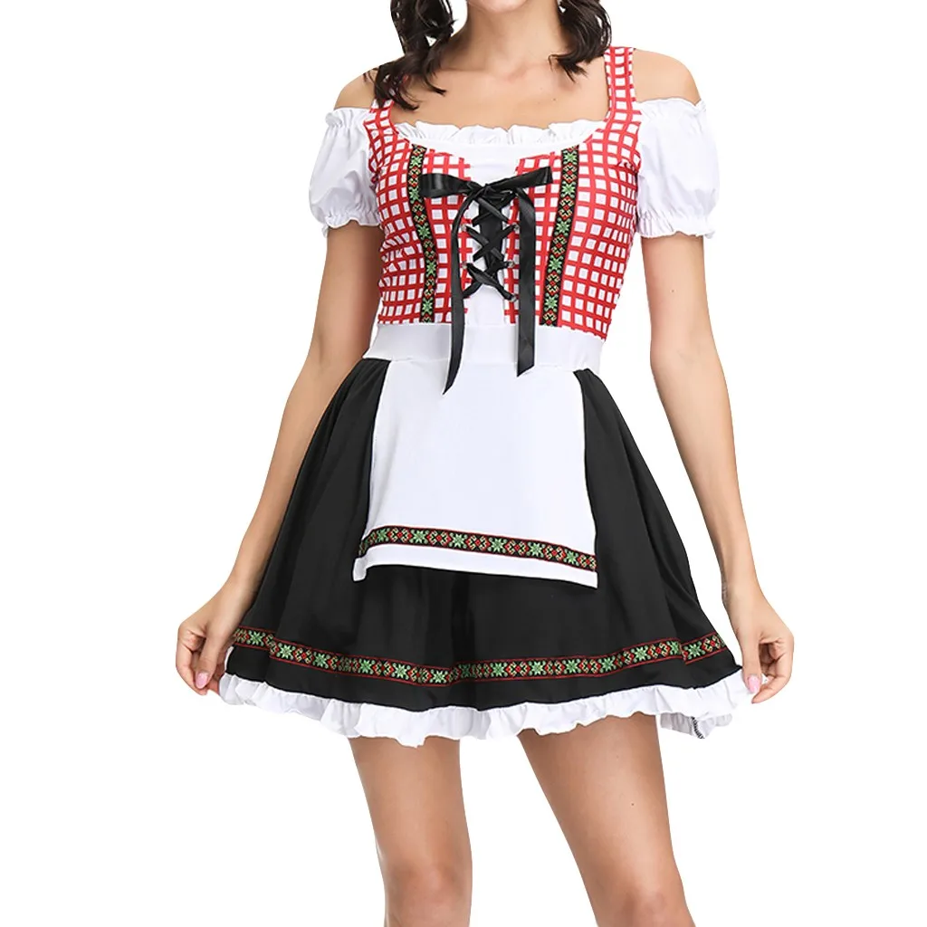 Роскошное платье для девочек с пивом Костюм горничной Праздничный баварского